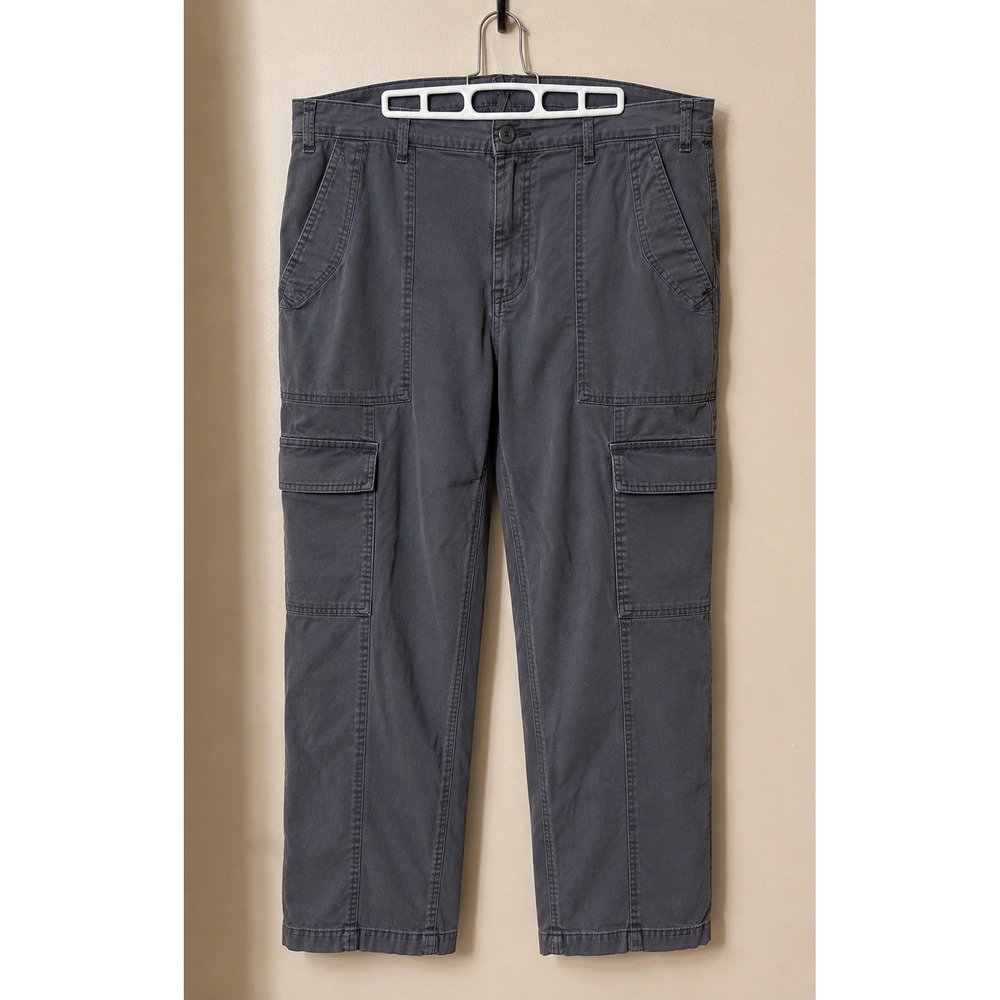 Time and Tru Cargo Pants Cotton Blend‎ 18 Gray Excellent Gorpcore Utility